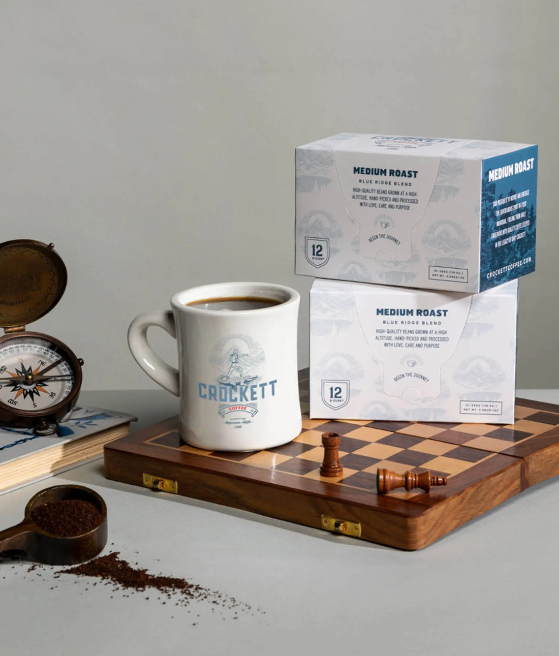 Single-origin coffee being brewed with a pour-over method, as hot water flows from a gooseneck kettle into a dripper.