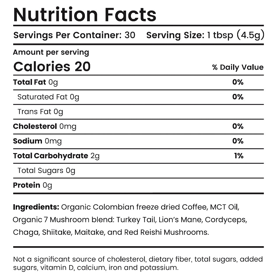 Mushroom Coffee Organic Functional Blend